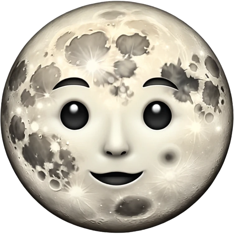 La lune emoji