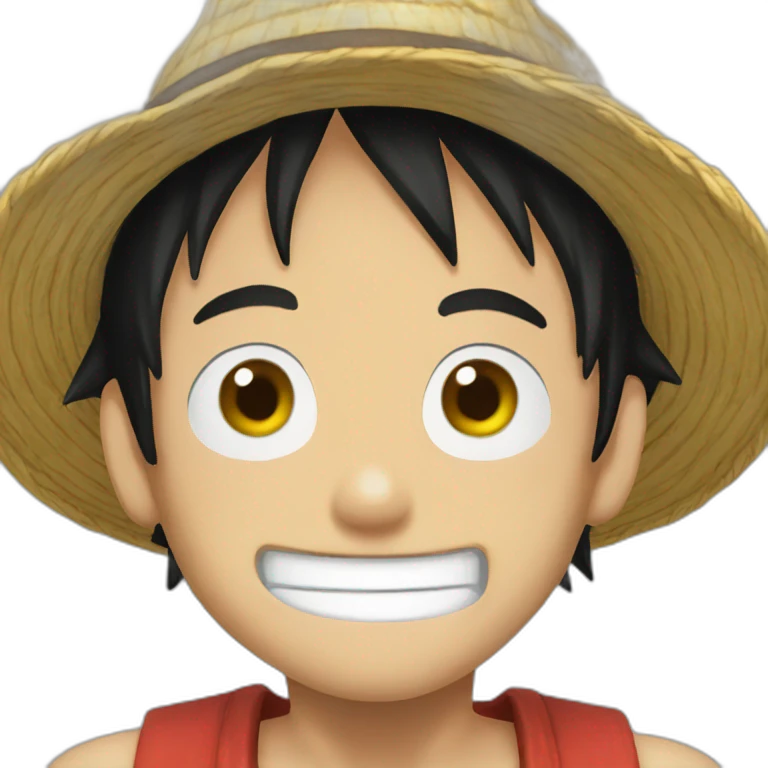 Luffy emoji