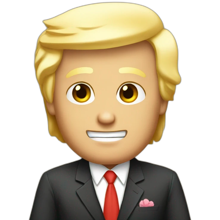 Trump kawai emoji