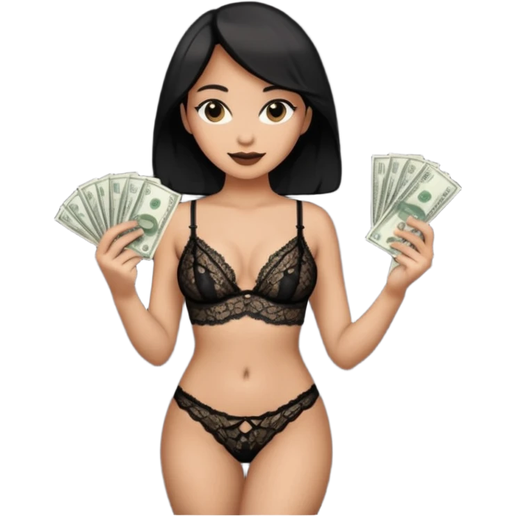 Erotic Sex money full height  emoji