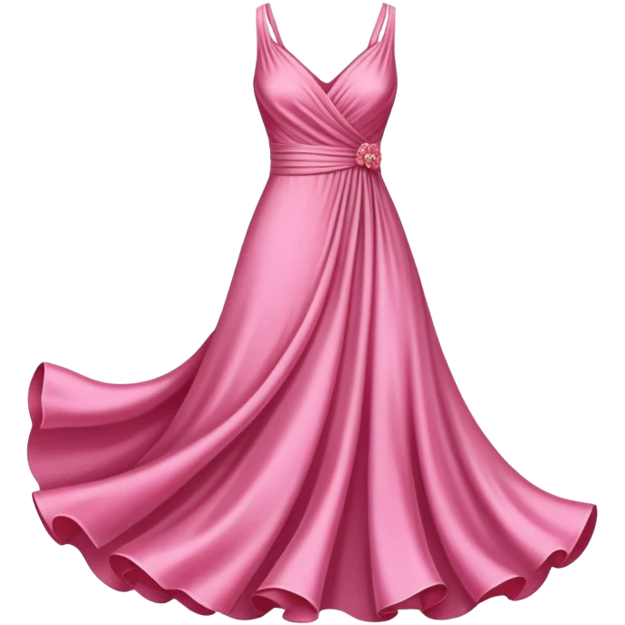 Pink dress emoji