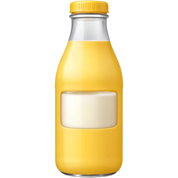 baby Milk bottle yellow emoji