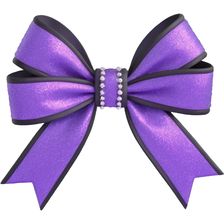 sparkly bow emoji