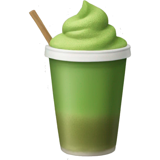 Matcha to go emoji