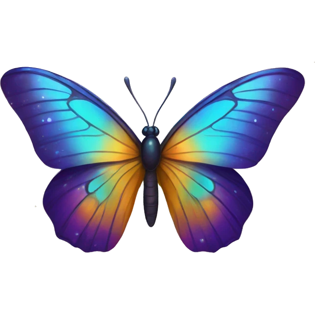 Shiny Nebula Butterfly emoji
