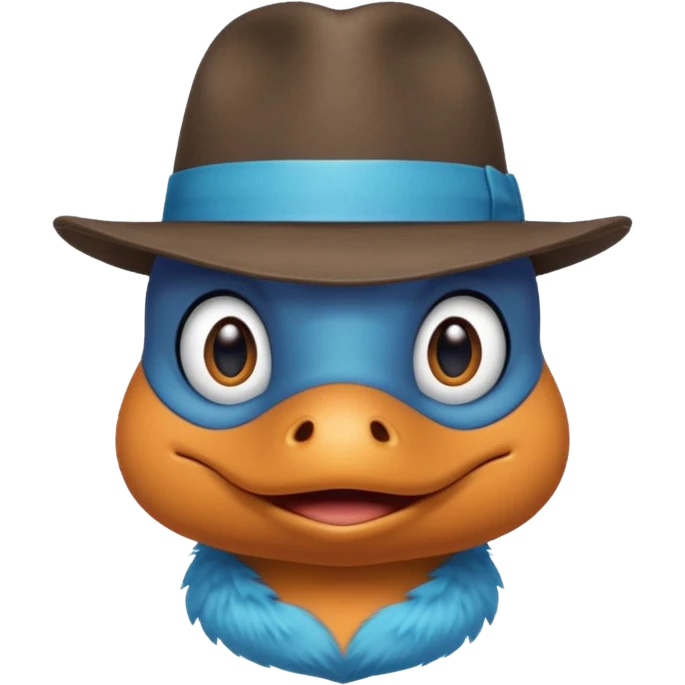 Perry the platypus emoji