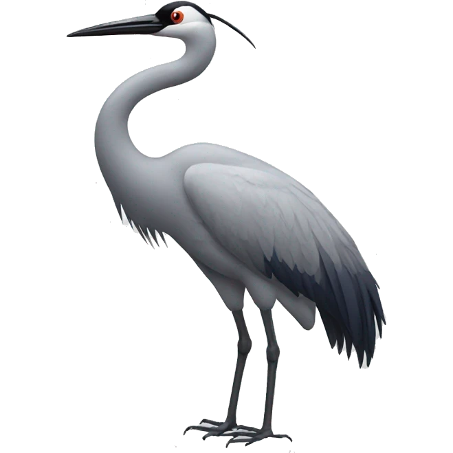 Crane bird emoji