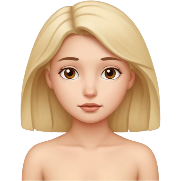 Naked girl  emoji
