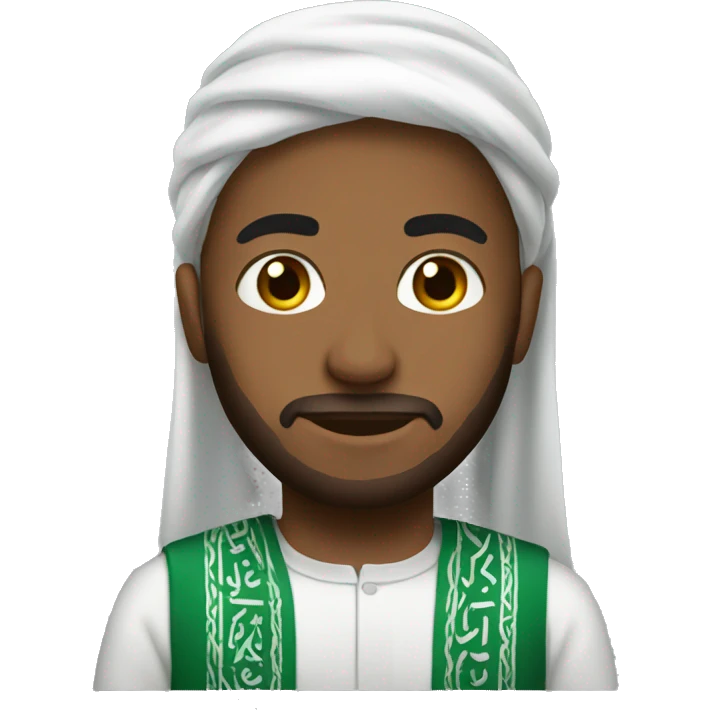Boyfriend in Saudi emoji