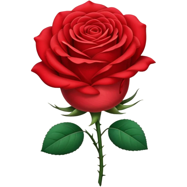 Cute rose emoji