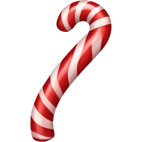 candy cane emoji