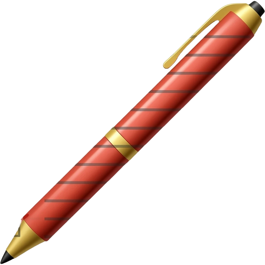 an exam with a 100 grade written on red pen emoji