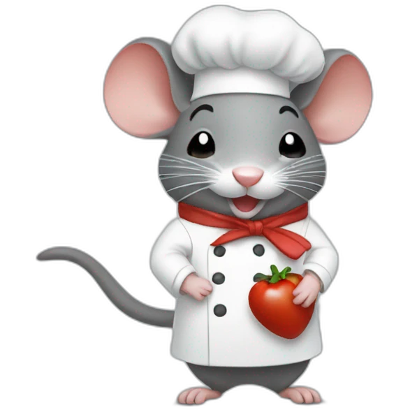 Hugly Rat chef kiss emoji