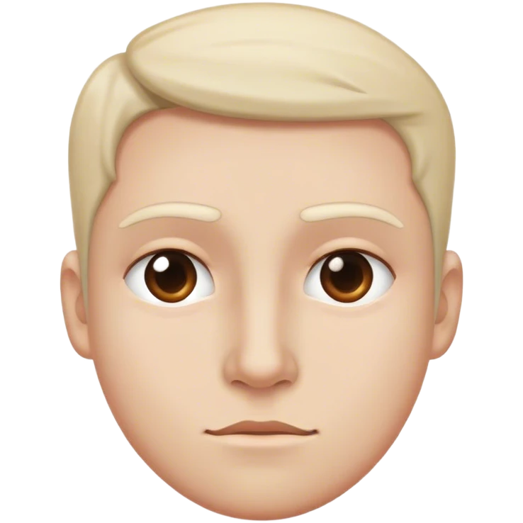A person whose face looks like he’s apathetic, as if thinking, how annoying emoji