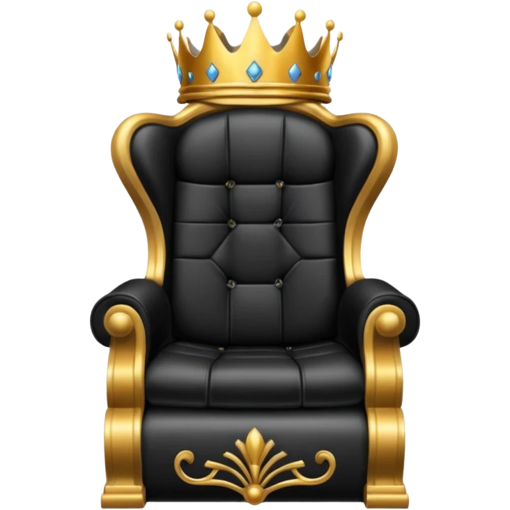Car seat like a throne emoji