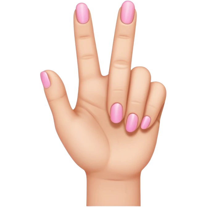 Pinky sticking up emoji