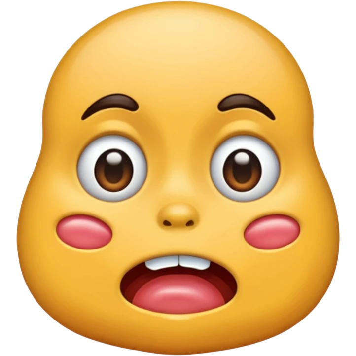 Drooling idiot emoji