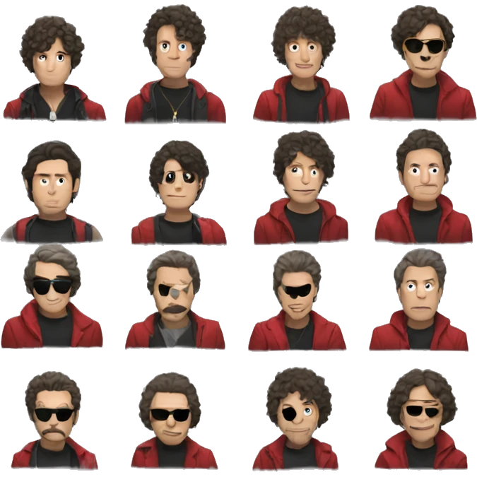 Money heist emoji