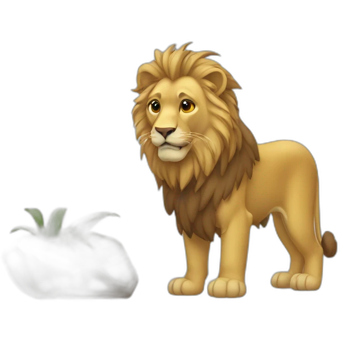 León alteza emoji