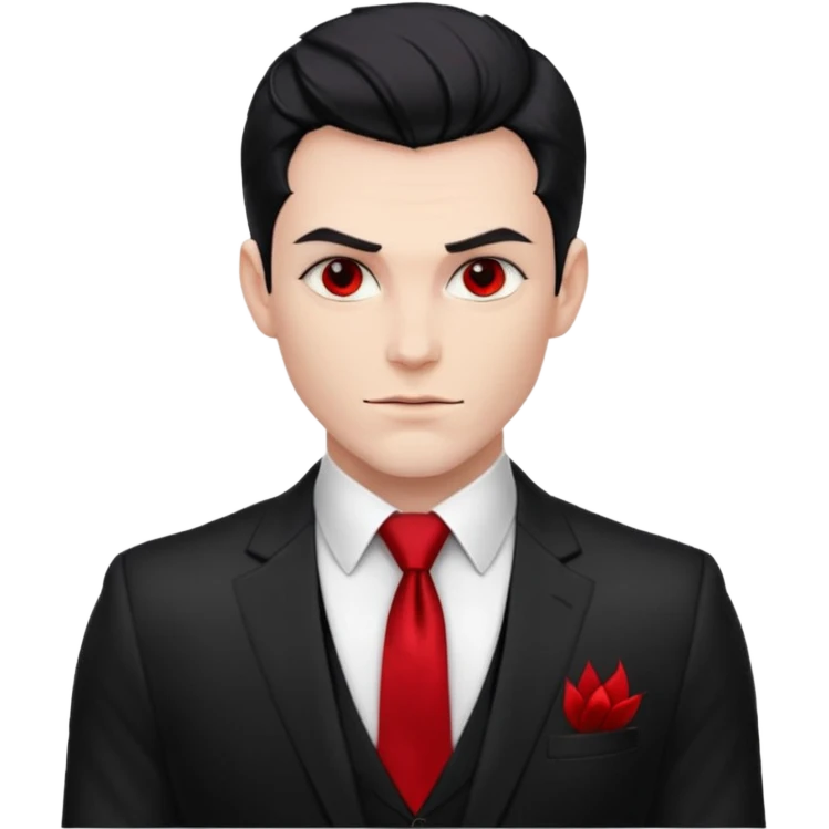 Lucifer half body emoji