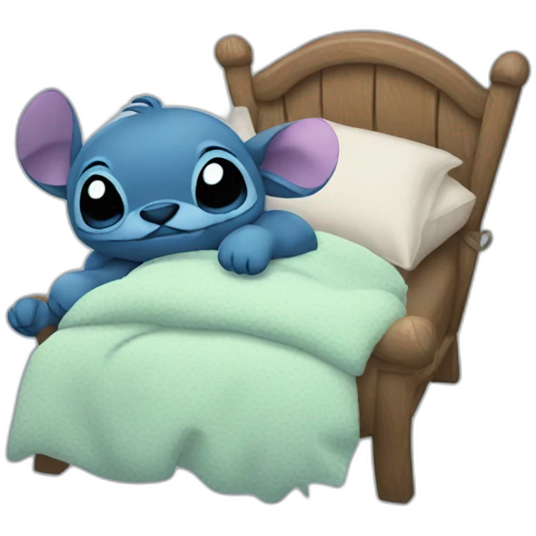 stich sleepy emoji