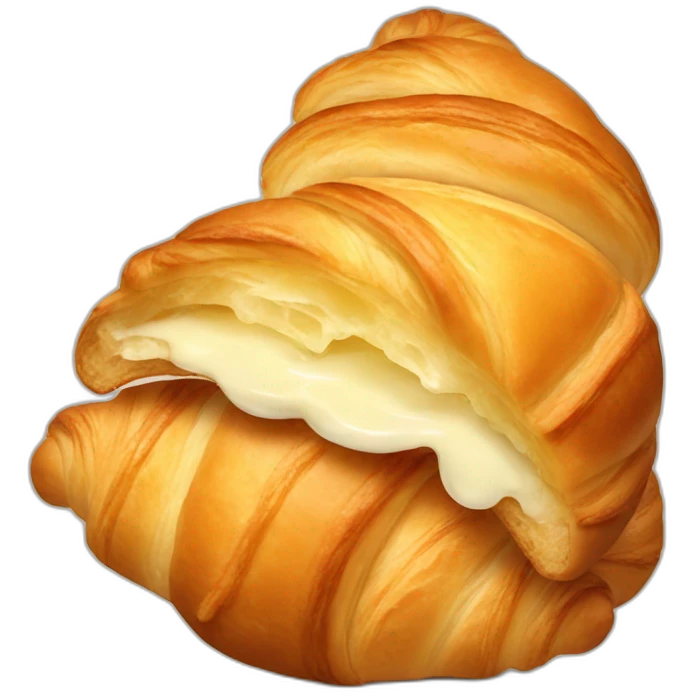 Crusty croissant emoji
