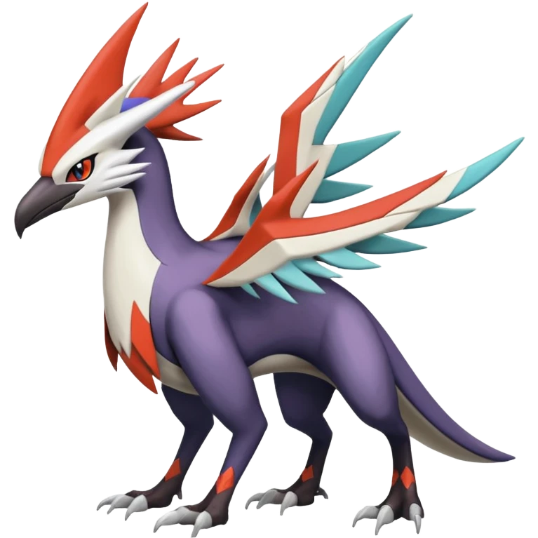  Nargacuga-Latias-Noivern-Silvally-Pokémon-Fakémon-fusion (full body) emoji
