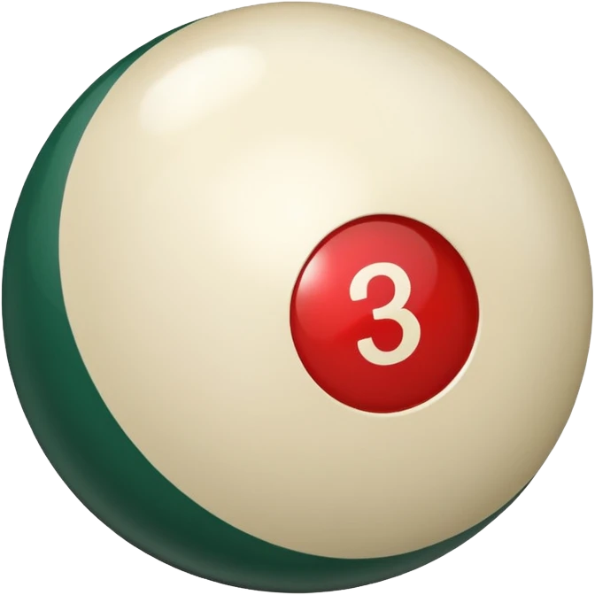 numbered billiard ball  emoji