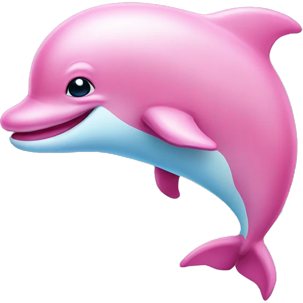 Pink dolphin  emoji