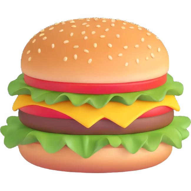 burger emoji