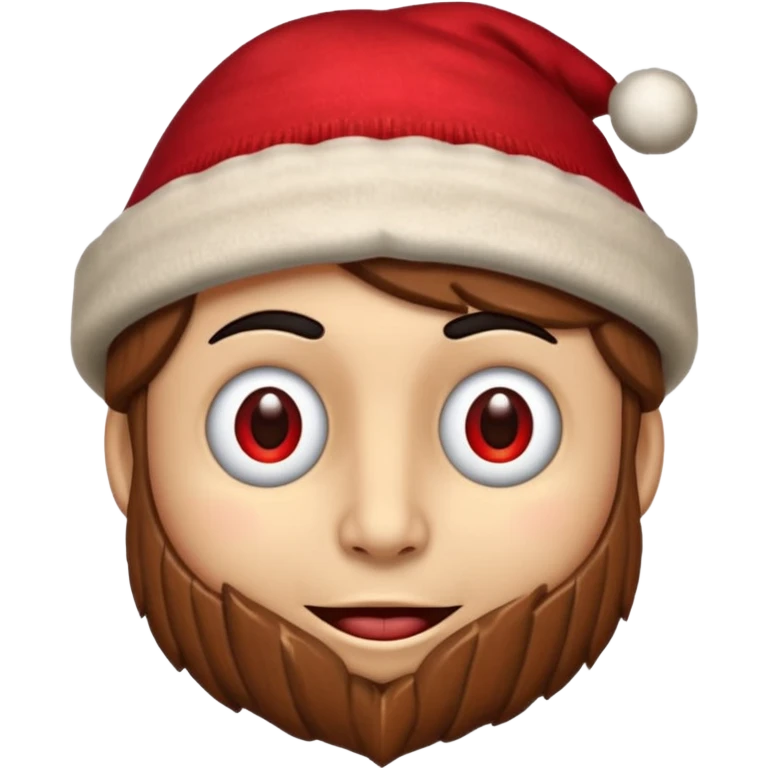 Crea un emoji de un tió de Nadal emoji