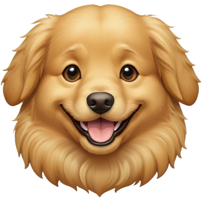 Happy dog emoji