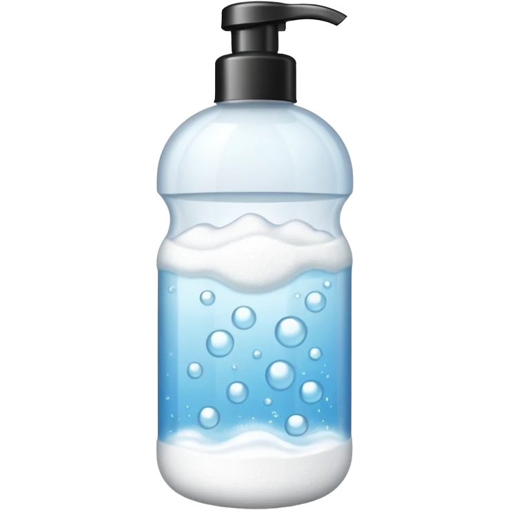Bottle of  bath foam   emoji