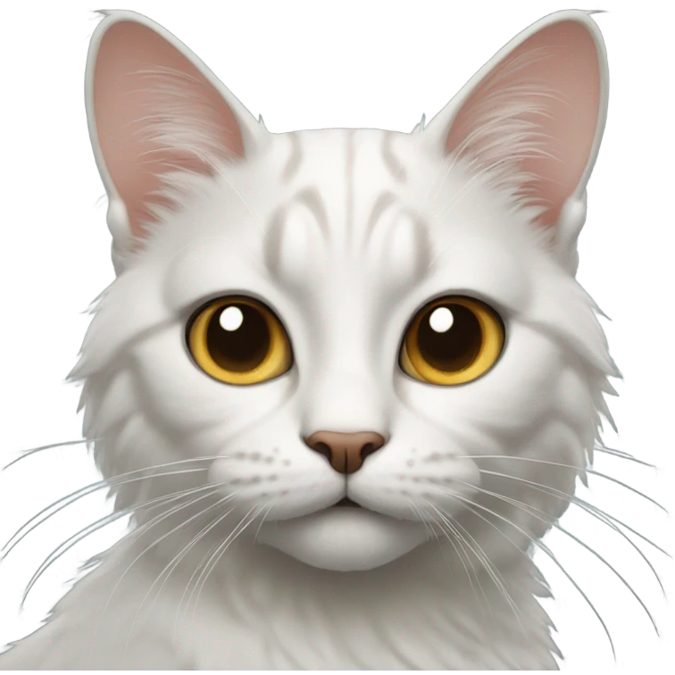 realistic solo cat portrait emoji