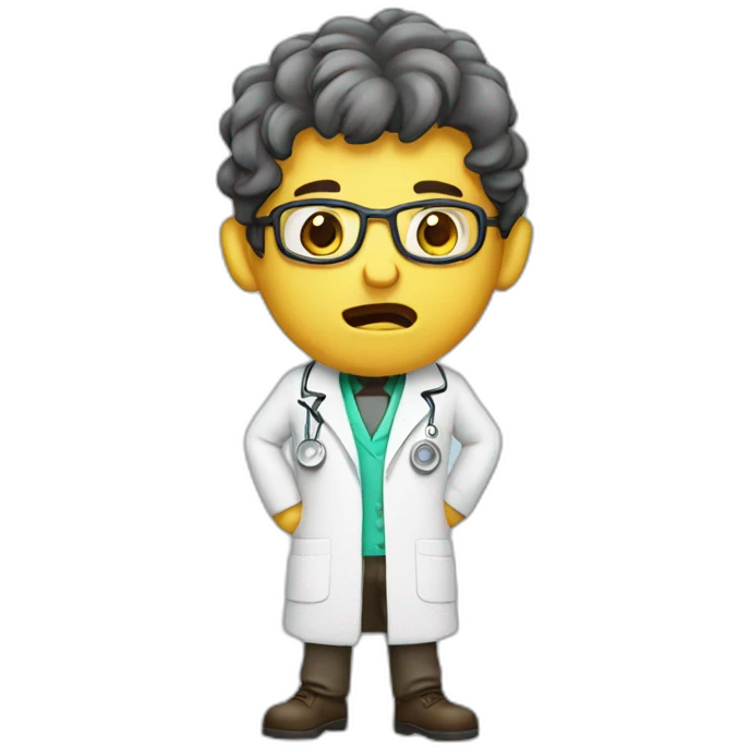 mad scientific emoji
