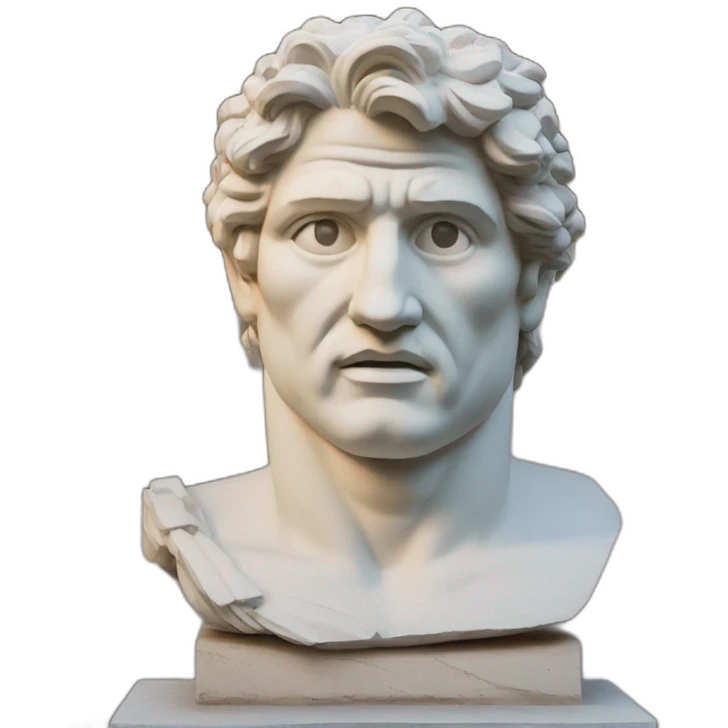 power greece sculpture emoji
