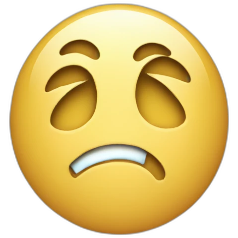 thinking emoji with curiosity and question mark emoji