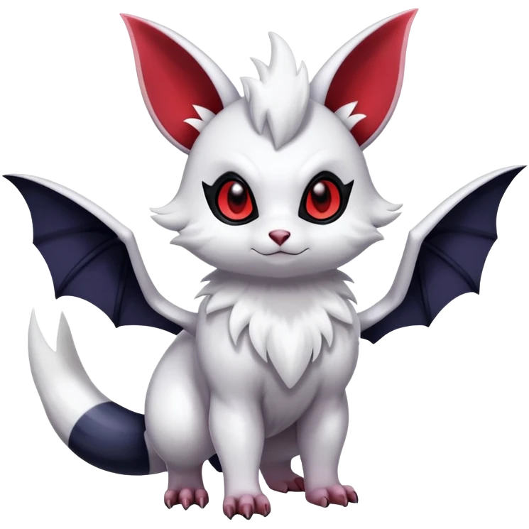 Shiny Furret-Absol-Noibat-Hybrid (Full body) emoji