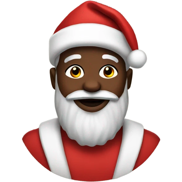 Black Santa  emoji