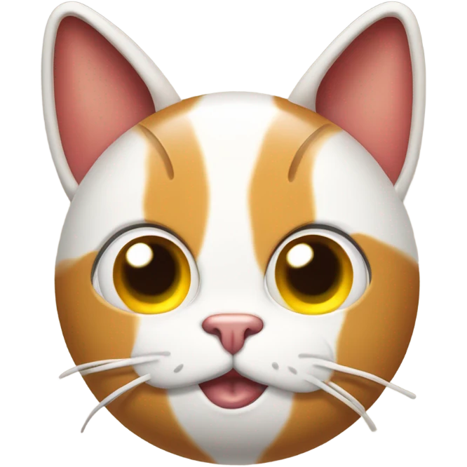 Bacon and eggs cat emoji
