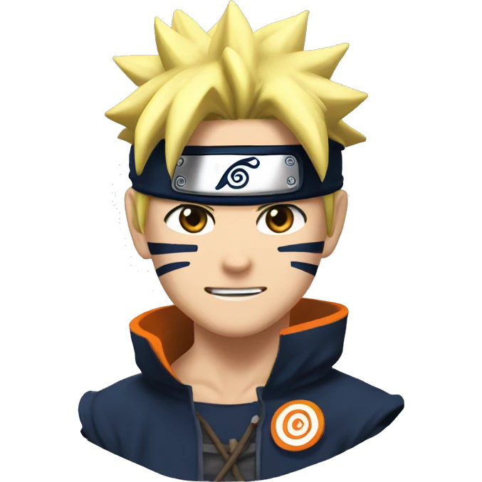 Naruto with magic wond emoji