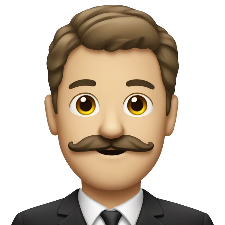 PC MUSTACHE emoji