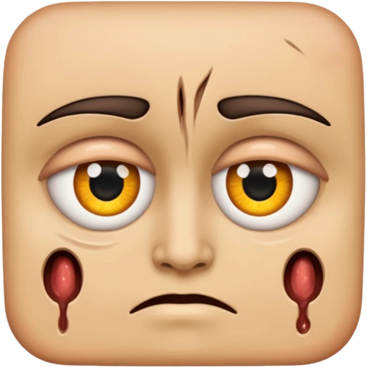 Cette emogie coupes en deux 🫡 lotre cote et enleves  emoji
