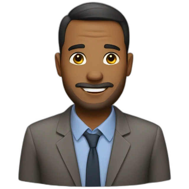 Man teacher emoji