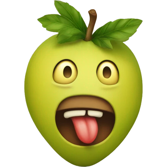 fruit of the hurma emoji