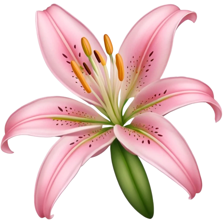 light pink lilium emoji