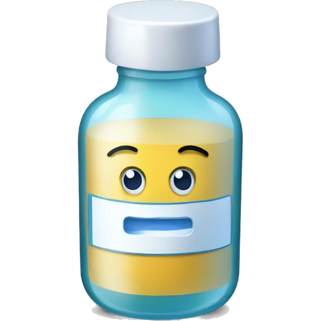 Medication bottle emoji