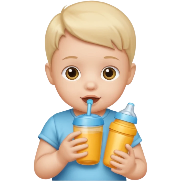 Babie Holding Cup emoji