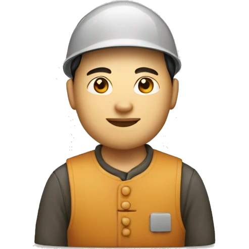 Craftman showing a mao emoji