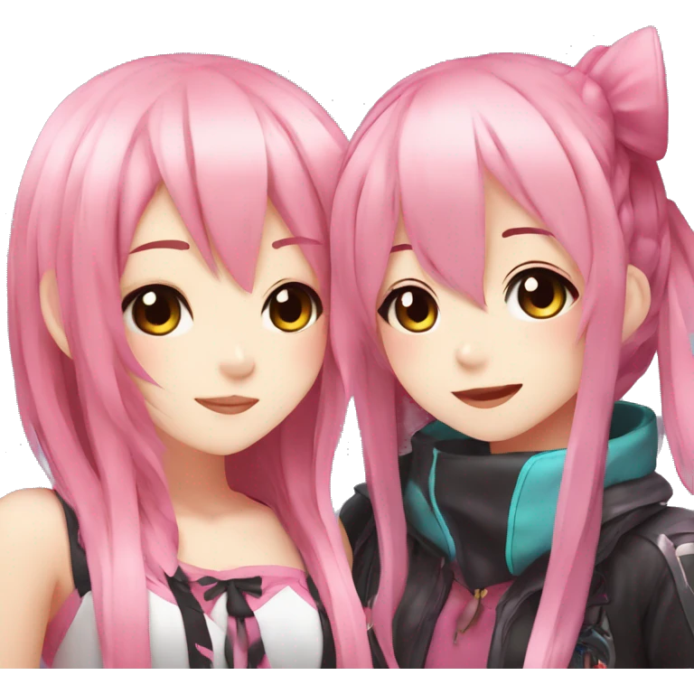 teto miku and luka emoji
